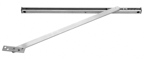 C.R. Laurence CRL Satin Stainless Rixson 10 Series Multi-Function Overhead Stop and Holder - 30-1/16&quot; to 38&quot; | 10346SS
