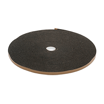 C.R. Laurence CRL Black 3/4&quot; x 1&quot; Sticker-Tite - 12 Ft. | 1044026