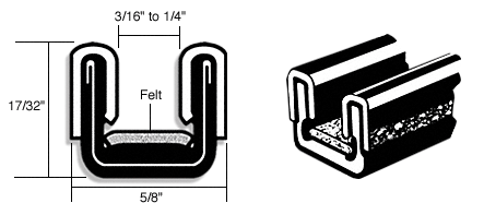 CRL-Automotive CRL Channel for Federal Trucks and Off-Road Equipment - 96 in long | 10A96