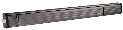 C.R. Laurence CRL Dark Bronze Jackson 1295 Push Pad Rim Panic Exit Device -  48&quot; | 1295BRZ48