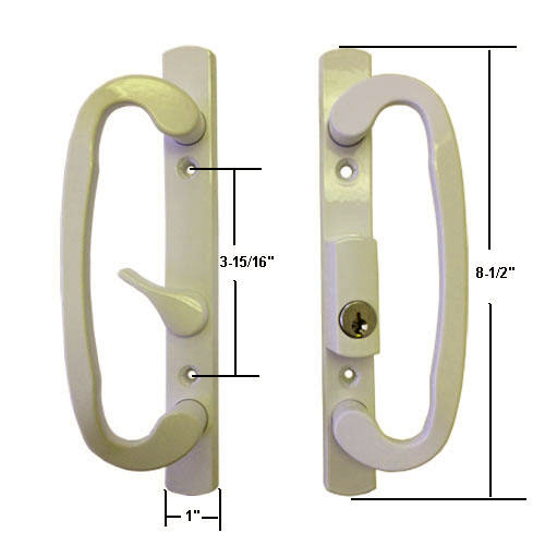 Sliding Glass Patio Door Hardware&#0058; Mortise Locks, Handles Sets, Pulls | 13245BGK