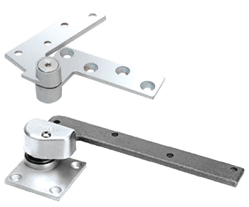 C.R. Laurence CRL Polished Chrome Right Hand Rixson&amp;#174; 3/4&quot; Offset Pivot Set | 147RHPC