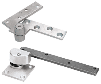 C.R. Laurence CRL Satin Chrome Right Hand Rixson&amp;#174; 3/4&quot; Offset Pivot Set | 147RHSC