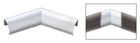 C.R. Laurence CRL 135 Degree Corner Horizontal Internal Splice for 1.9&quot; Cap Rail | 1S19135M