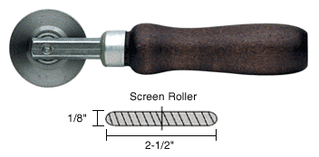 C.R. Laurence CRL Round Edge Steel Screen Roller 2-1/2&quot; x 1/8&quot; Wheel | 27S7
