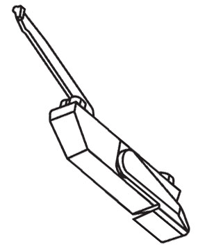 TechnologyLK STB Truth Multi-Point Sash Lock, Left Hand, Non E-Gard Off White  | 349915NEG