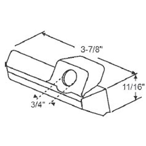 TechnologyLK STB Window Operator Cover, Right Hand, Square Style, Champagne | 36201RHCHP
