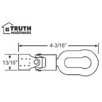 TechnologyLK STB Universal Joint with Pole Ring, Aluminum | 391157