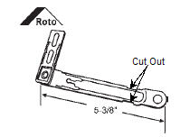 Right Hand Sash Bracket | 39497