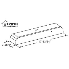 TechnologyLK STB Operator Cover for Sentry II HS Motorized Skylight Operator, Aluminum | 396377