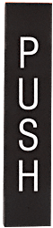 C.R. Laurence CRL 4-1/2&quot; Oil Rubbed Bronze Push Indicator | 4EP0RBPU