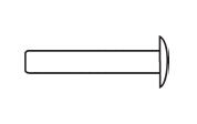TechnologyLK STB Rivet for Window Channel Balances | 60514