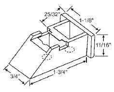 Window Channel Top Sash Guide | 60642