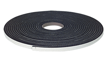 CRL-Automotive CRL Radius Window and Door Foam Seal Tape 1/2&quot; x 1/4&quot;- 50 ft roll | 60701