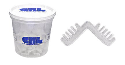 C.R. Laurence CRL 7/16&quot; Nylon Corner for Standard Spacer | 6268