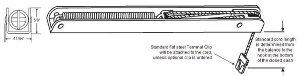 15-1/4&quot; Overhead Channel Balance # 122 | FC122