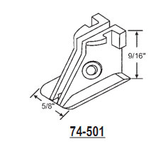 TechnologyLK STB Nylon Carrier for Tubular Window Balances | 74501