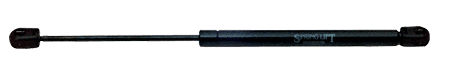 CRL-Automotive 40 LB Truck Cap Gas Lift Props - 15&quot; Open - 9&quot; Closed - 1 Prop | 515040