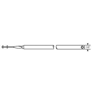 Window Balance, Tubular, Tilt, Blue Bushing - 24&quot; | 8324B