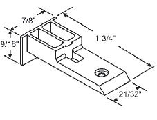Window Channel Top Sash Guide | 90018140W