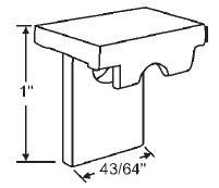 Window Channel Sash Stops | 9009500AB
