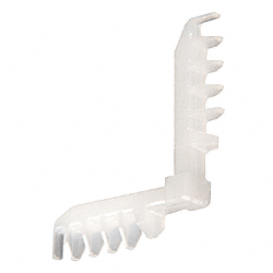 C.R. Laurence CRL 3/16&quot; Nylon Corner for Low Profile Dual Seal Spacer | 92174