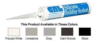 C.R. Laurence CRL Precast White 95C Silicone Building Sealant | 95CW