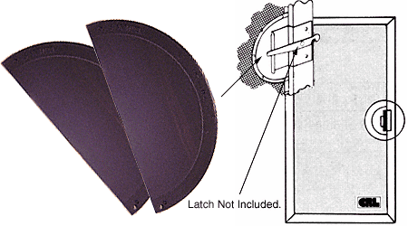 C.R. Laurence CRL Screen Door Pull Shield | A141