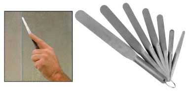 C.R. Laurence CRL Set of All Seven All Stainless Steel Spatula | AB958G