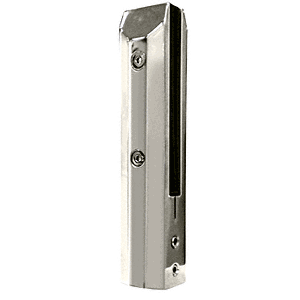 C.R. Laurence CRL Polished Stainless One-Piece Core Mount Frameless Windscreen Clamp | AFWC6
