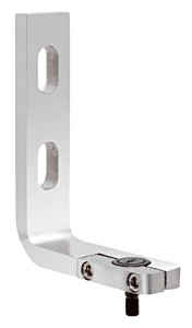 C.R. Laurence CRL Left Hand Polished Chrome Pivot Bracket | AGT2LPS