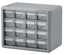 C.R. Laurence 16 Drawer Small Parts Cabinet | AM10116