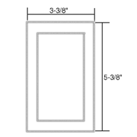 C.R. Laurence CRL Single Acrylic Plate Perimeter Gasket  | APG1