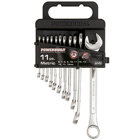 C.R. Laurence CRL 11 Piece Metric Combination Wrench Set | AT640378