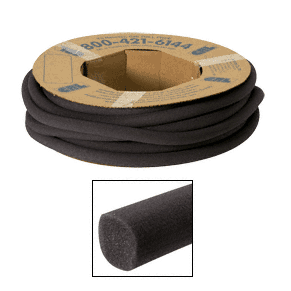 CRL Black Open Cell Backer Rod 1-1/2&quot; Diameter | B0CBR112C  | B0CBR112C
