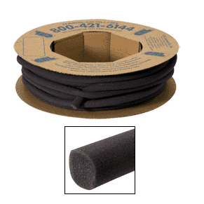 CRL Black Open Cell Backer Rod 7/8&quot; Diameter | B0CBR78C  | B0CBR78C