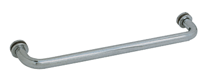 CRL 20&quot; Brushed Nickel (BM Series) Tubular Single-Sided Towel Bar with Metal Washers | BM20BN