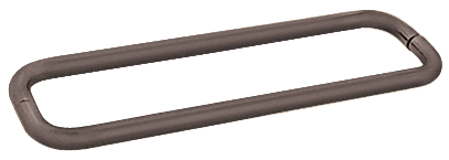 CRL Oil Rubbed Bronze 18&quot; BM Series Back-to-Back Towel Bar Without Metal Washers
 | BMNW18X180RB