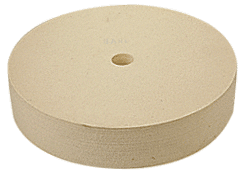 C.R. Laurence CRL 10&quot; x 2&quot; Felt Polishing Wheel | BMPF10