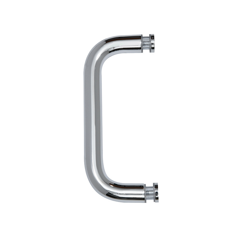 CRL 6&quot; Polished Chrome Single-Sided Solid 3/4&quot; Diameter Pull Handles without Metal Washers | BPS6CH