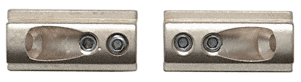 C.R. Laurence CRL Brass Wall Mounting Brackets | BWB2