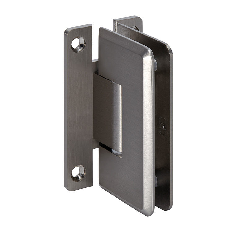 CRL Cologne 037 Series Brushed Nickel Wall Mount Shower Door Hinge | C0L037BN
