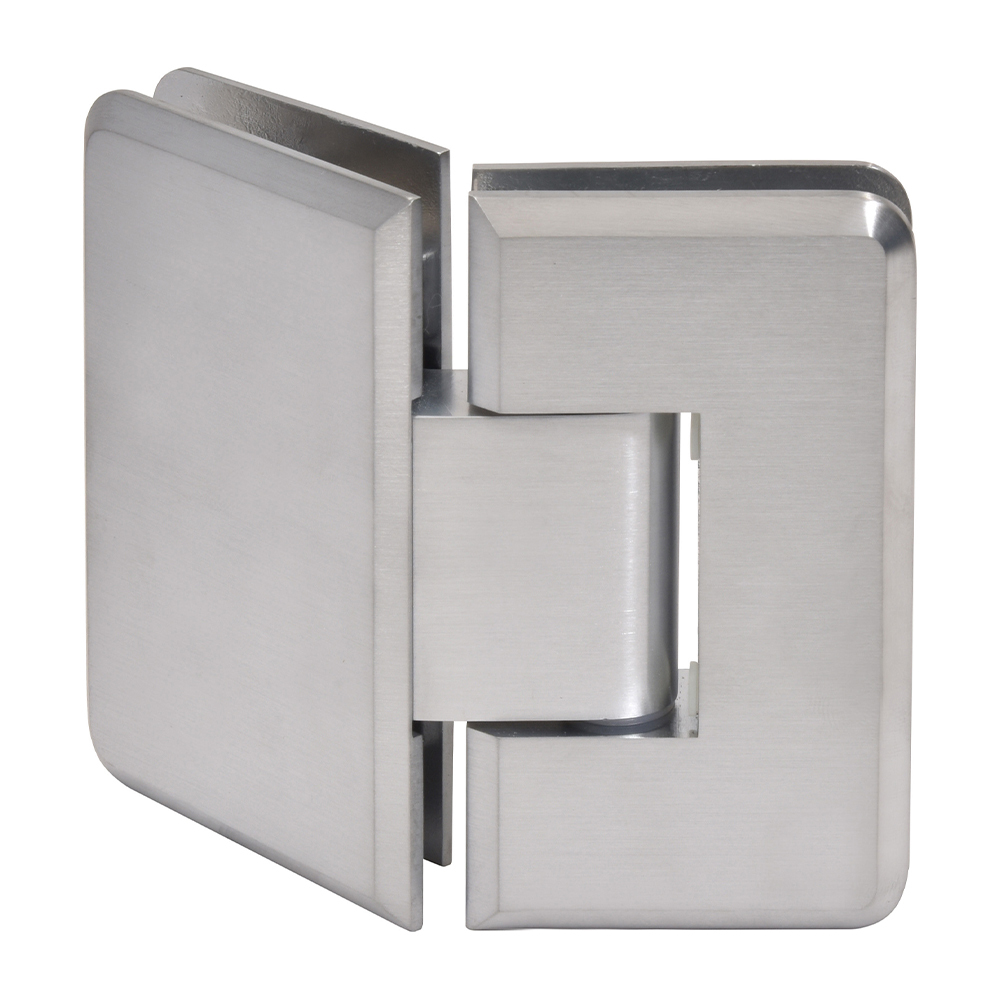 CRL Cologne 045 Series Brushed Chrome 135&amp;#176; Glass-to-Glass Hinge | C0L045BCH