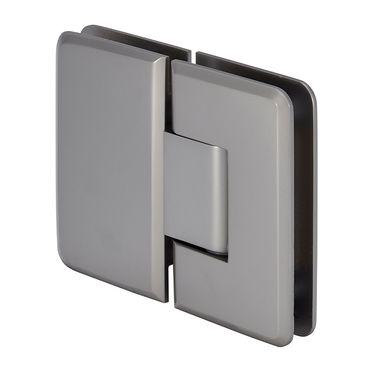 CRL Cologne 180 Series Satin Nickel 180&amp;#176; Glass-to-Glass Hinge | C0L180SN