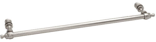 CRL Polished Chrome 24&quot; Colonial Style Single-Sided Towel Bar | C0L24CH