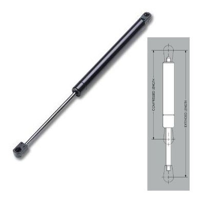 SUSPA&#174; C16-08316 20&quot; Gas Prop/Strut 40 lbs - Set of Two | GP1608316