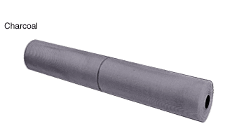C.R. Laurence CRL Charcoal Aluminum 40&quot; Screen Wire - 100 Ft. Roll | CA40