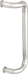 C.R. Laurence CRL Polished Stainless 10&quot; Single Offset Door Pull | CD10PS