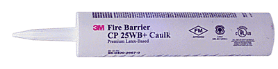 3M Fire Barrier Caulk | Fire Barrier Caulk CP-25 WB&#0043; 10.1 Fluid Ounce Tube | CP25WB