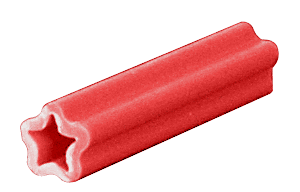 C.R. Laurence CRL 1/4&quot; Straight Line Plastic Screw Anchors- Package of 100 | CRL12X1